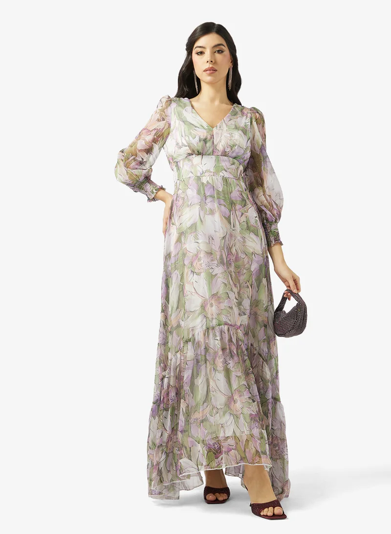 Khizana  Floral Print Dress for Women | Best Price UAE